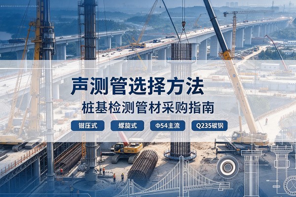 龙里声测管选型标准